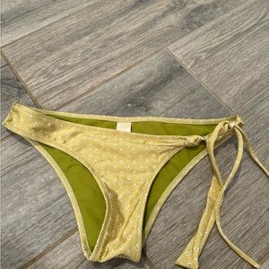 Shani Shemer yellow bikini bottoms